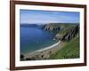 Aerial View over Beach at La Grande Greve, Sark, Channel Islands, United Kingdom, Europe-Lightfoot Jeremy-Framed Photographic Print