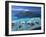 Aerial View over Bora Bora, French Polynesia-Neil Farrin-Framed Photographic Print