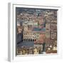 Aerial View over Central Bologna, Emilia-Romagna, Italy, Europe-Tony Gervis-Framed Photographic Print