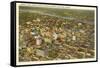 Aerial View over Downtown Portland, Oregon-null-Framed Stretched Canvas