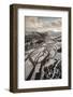 Aerial View over Glenfeshie in Winter, Cairngorms National Park, Scotland, UK, January 2012-Peter Cairns-Framed Photographic Print