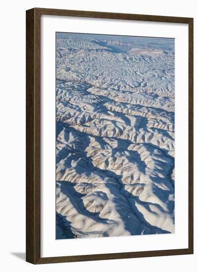 Aerial View over Helmand in Central Afghanistan-Jon Arnold-Framed Photographic Print