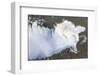 Aerial view over Iguacu Falls, Iguacu (Iguazu) National Park, Brazil-Gavin Hellier-Framed Photographic Print