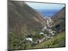 Aerial View over Jamestown, St. Helena, Mid Atlantic-Renner Geoff-Mounted Photographic Print