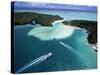 Aerial View over Mauritius-Neil Farrin-Stretched Canvas