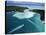 Aerial View over Mauritius-Neil Farrin-Stretched Canvas