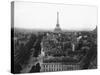 Aerial View over Paris-null-Stretched Canvas