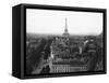 Aerial View over Paris-null-Framed Stretched Canvas