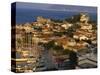 Aerial View over Pythagorion, Samos, North Aegean Islands, Greek Islands, Greece, Europe-David Beatty-Stretched Canvas