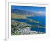 Aerial View Over Resort of Queenstown, New Zealand, Australasia-Robert Francis-Framed Photographic Print