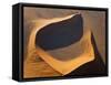 Aerial View over Sand Dunes, Namib Desert, Namibia-Peter Adams-Framed Stretched Canvas