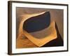 Aerial View over Sand Dunes, Namib Desert, Namibia-Peter Adams-Framed Photographic Print