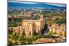 Aerial View over Siena, Italy-sborisov-Mounted Photographic Print