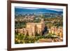 Aerial View over Siena, Italy-sborisov-Framed Photographic Print