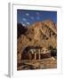 Aerial View over St. Catherines Monastery, UNESCO World Heritage Site, Egypt, Sinai-Julia Bayne-Framed Photographic Print