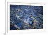 Aerial View over St. Paul's Cathedral, at Night London, England-Jon Arnold-Framed Photographic Print