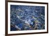 Aerial View over St. Paul's Cathedral, at Night London, England-Jon Arnold-Framed Photographic Print