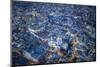 Aerial View over St. Paul's Cathedral, at Night London, England-Jon Arnold-Mounted Photographic Print