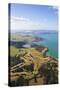 Aerial View over the Bay of Islands, Northland, North Island, New Zealand, Pacific-Doug Pearson-Stretched Canvas