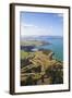 Aerial View over the Bay of Islands, Northland, North Island, New Zealand, Pacific-Doug Pearson-Framed Photographic Print