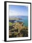 Aerial View over the Bay of Islands, Northland, North Island, New Zealand, Pacific-Doug Pearson-Framed Photographic Print