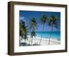 Aerial View Over the Beach at St.Philip Parish on the Atlantic Coast, Barbados, Caribbean-Robert Francis-Framed Photographic Print