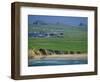 Aerial View over the Dingle Peninsula, County Kerry, Munster, Republic of Ireland, Europe-Maxwell Duncan-Framed Photographic Print