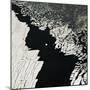 Aerial View over the Surface of River and Cracked Ice-Miks Mihails Ignats-Mounted Photographic Print