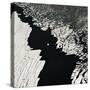 Aerial View over the Surface of River and Cracked Ice-Miks Mihails Ignats-Stretched Canvas