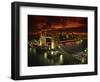 Aerial View over Tower Bridge, London, England, United Kingdom, Europe-Dominic Harcourt-webster-Framed Photographic Print