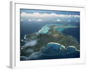 Aerial View over Tropical Island, Tobago, West Indies, Caribbean, Central America-Woolfitt Adam-Framed Photographic Print