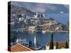 Aerial View over Yalos, Symi, Dodecanese Islands, Greek Islands, Greece, Europe-Stanley Storm-Stretched Canvas