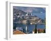 Aerial View over Yalos, Symi, Dodecanese Islands, Greek Islands, Greece, Europe-Stanley Storm-Framed Photographic Print