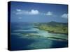 Aerial View over Yasawa Island, Fiji, Pacific Islands, Pacific-Strachan James-Stretched Canvas