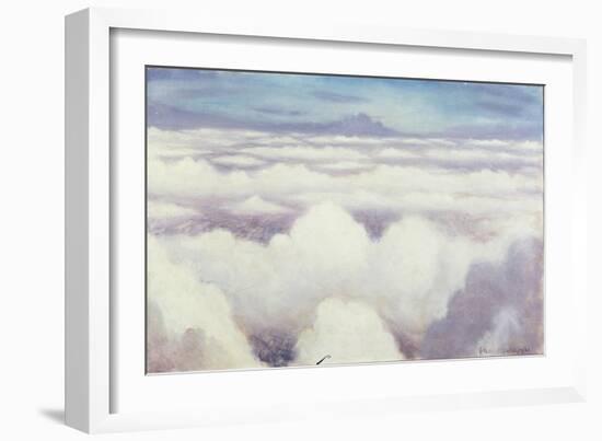 Aerial View, Probably over Flanders-Christopher Richard Wynne Nevinson-Framed Giclee Print