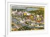 Aerial View, Quaker Oats Plant, Cedar Rapids, Iowa-null-Framed Premium Giclee Print