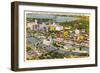 Aerial View, Quaker Oats Plant, Cedar Rapids, Iowa-null-Framed Art Print