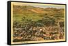 Aerial View, Reno, Nevada-null-Framed Stretched Canvas