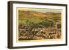 Aerial View, Reno, Nevada-null-Framed Art Print