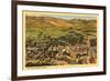 Aerial View, Reno, Nevada-null-Framed Premium Giclee Print