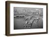 Aerial View Showing Damage from Hurricane-null-Framed Photographic Print