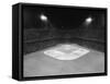 Aerial View Showing the Brooklyn Dodgers vs. St. Louis Cardinals Baseball Game at Ebbets Field-David Scherman-Framed Stretched Canvas