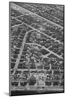 Aerial View Shows Tornado's Path-null-Mounted Photographic Print