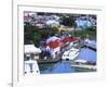 Aerial View, St. John, Antigua-Bill Bachmann-Framed Photographic Print