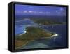 Aerial View, St. Thomas, U.S.Virgin Islands, Caribbean, Central America-Gavin Hellier-Framed Stretched Canvas