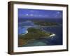 Aerial View, St. Thomas, U.S.Virgin Islands, Caribbean, Central America-Gavin Hellier-Framed Photographic Print