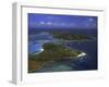 Aerial View, St. Thomas, U.S.Virgin Islands, Caribbean, Central America-Gavin Hellier-Framed Photographic Print