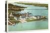 Aerial View, U.S.NA, Annapolis, Maryland-null-Stretched Canvas