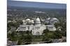 Aerial view, United States Capitol building, Washington, D.C.-Carol Highsmith-Mounted Art Print