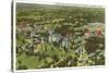 Aerial View, University of Kansas, Lawrence, Kansas-null-Stretched Canvas